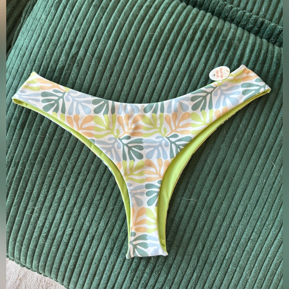 Colorful handmade floran Bikini Bottom